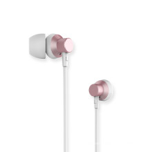 Remax Join Us RM-512 hot sell Highly elastic wire metallic in-ear headphone wired sports earphone with mic